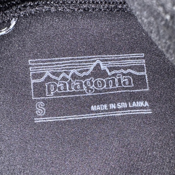 Patagonia Sz S Black High-Waist Workout Leggings - Picture 3 of 7